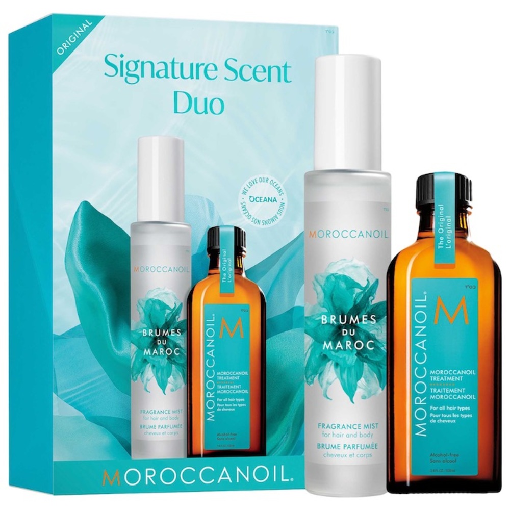 NEW Moroccanoil Signature Scent Original Treatment & Mist Duo